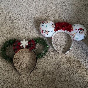 Festive Mickey Mouse Ears Headbands